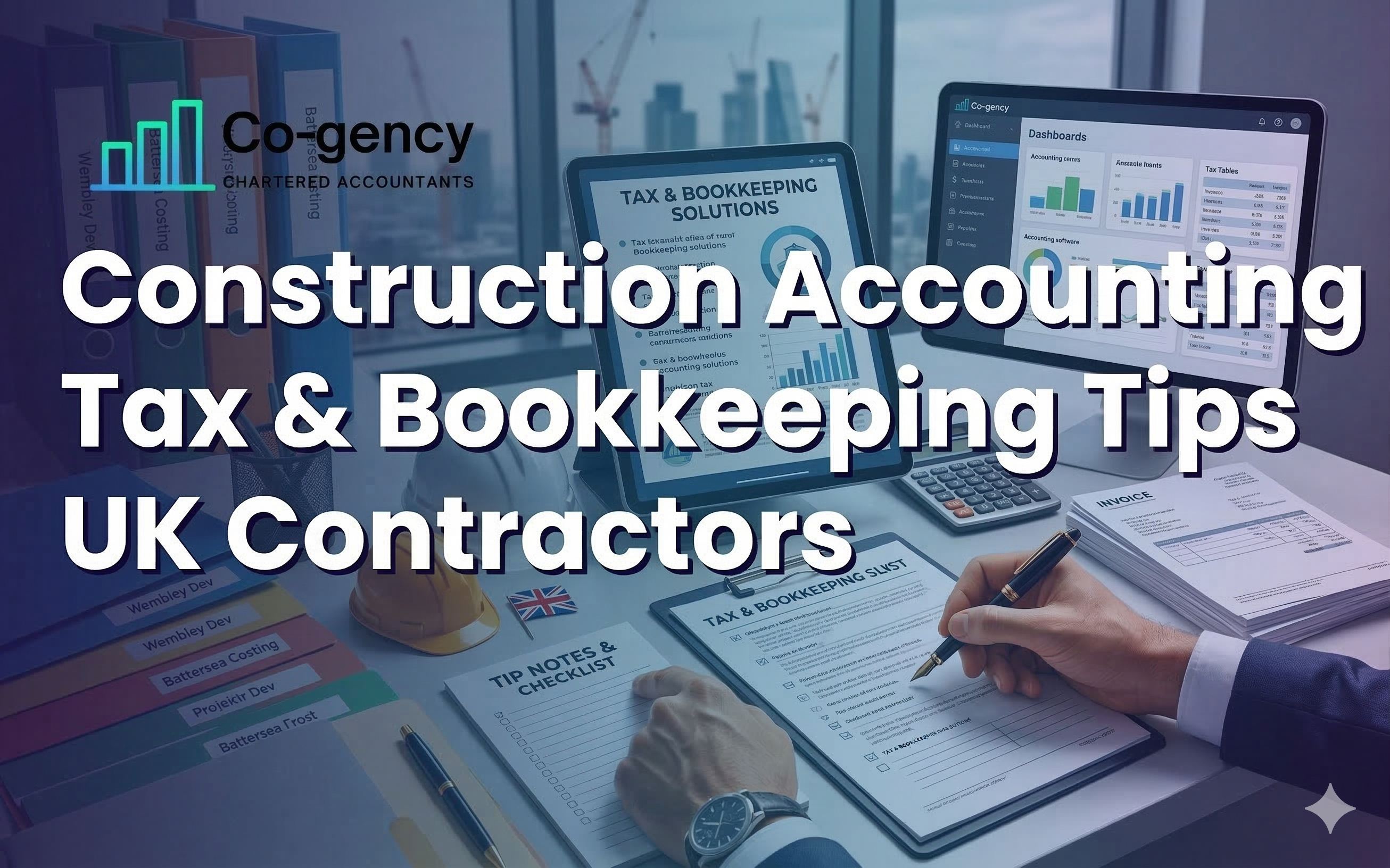 Construction Accounting Tips for UK Contractors